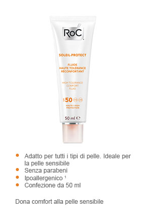 Roc Solari Spray 50+ Elevata Tollerabilita' Viso
