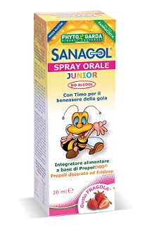 Sanagol Spray Junior Propoli Flacone 20 Ml