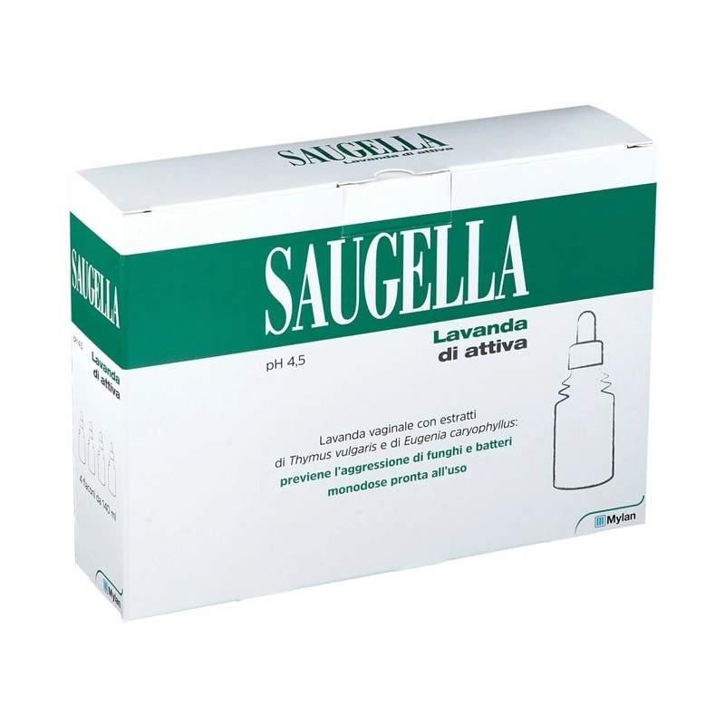 Saugella Lavanda Vaginale Attiva 140 Ml