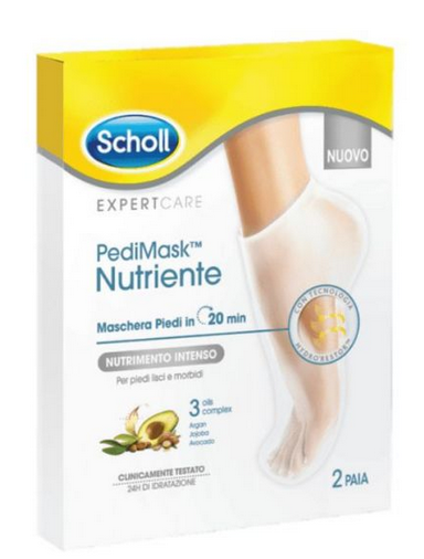 Dr. Scholl Expertcare Pedimask Nutriente Maschera Per I Piedi