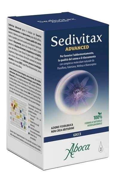 Aboca Sedivitax Advance Gocce Integratore 30 Ml