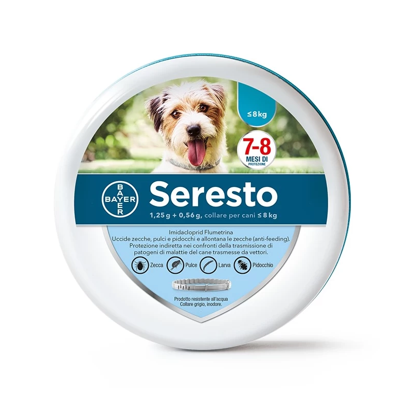 Seresto Collare Cani 38 Cm Fino A 8 Kg