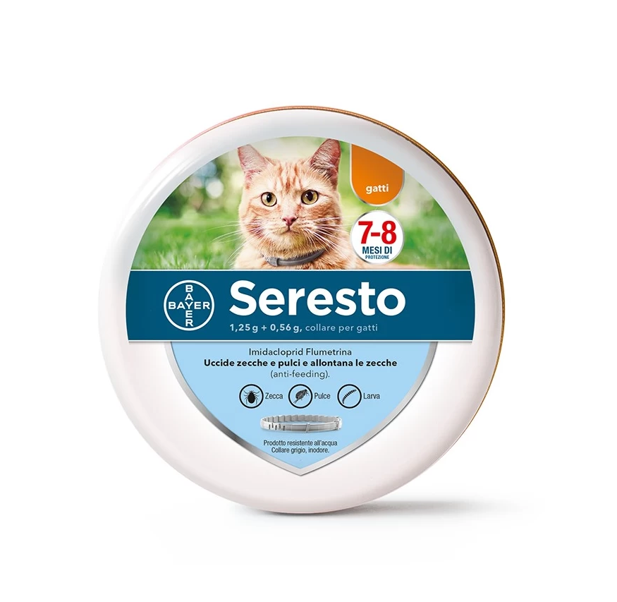 Seresto Collare Antiparassitario Per Gatti 38 Cm