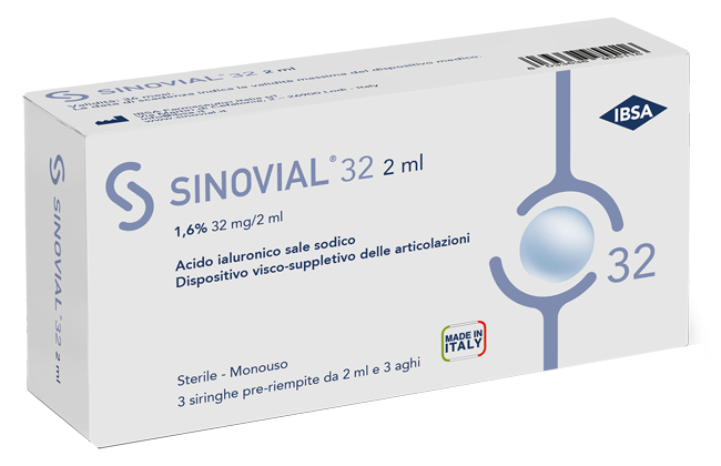 Sinovial 32 Siringa 1,6% 2 Ml 3 Pz