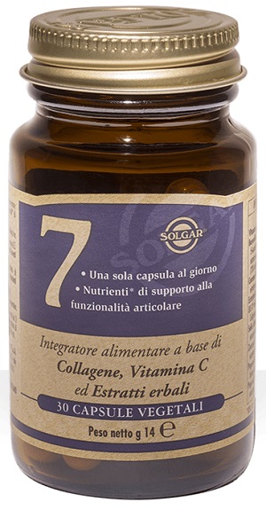 Solgar 7 Integratore Alimentare 30 Capsule Vegetali