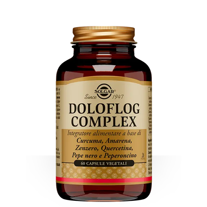 Solgar Doloflog Complex Integratore Alimentare 60 Capsule