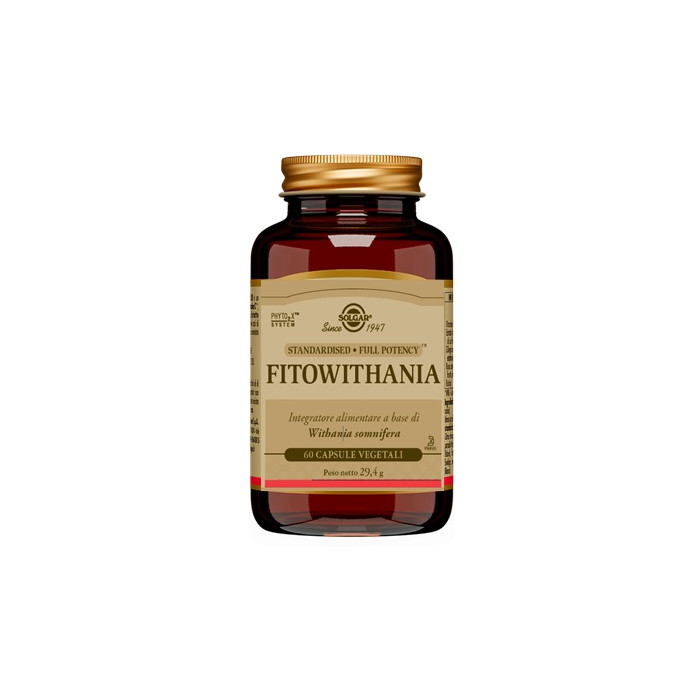 Solgar Fitowithania Integratore Alimentare 60 Capsule Vegetali