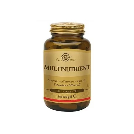 Solgar Multinutrient Integratore Alimentare 30 Tavolette