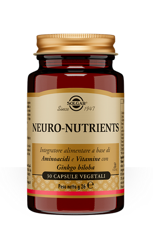 Solgar Neuro Nutrients Integratore Alimentare 30 Capsule