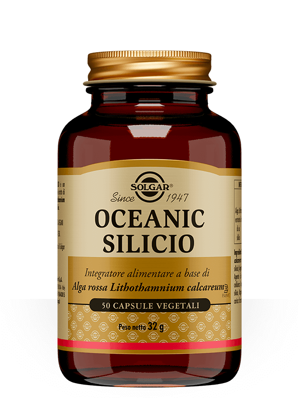 Solgar Oceanic Silicio Integratore Alimentare 50 Capsule