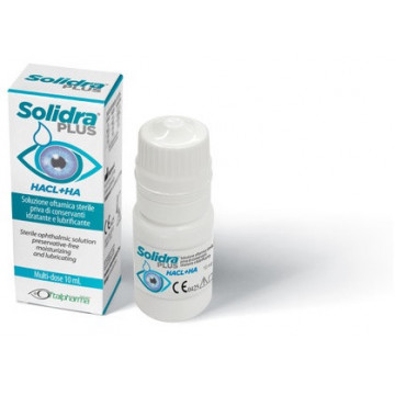 Solidra Plus Gocce Oculari Uso Oftalmico 10 Ml