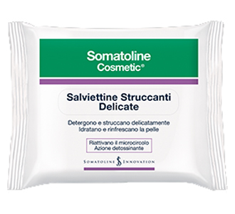 Somatoline Cosmetic Viso Salviette Struccanti