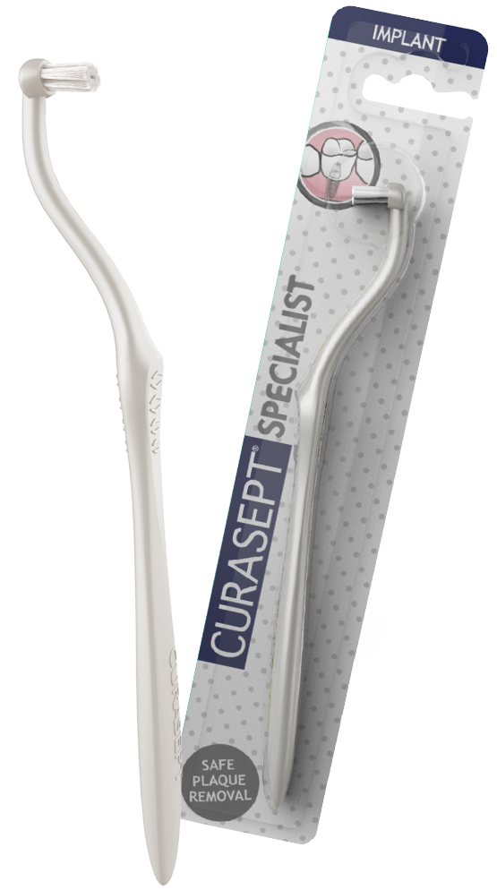 Curasept Spazzolino Specialist Implant Per Igiene Delle Protesi