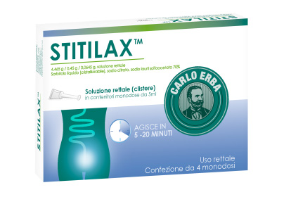 Stitilax 4 Faconi Monodose 5 Ml Contro La Stitichezza