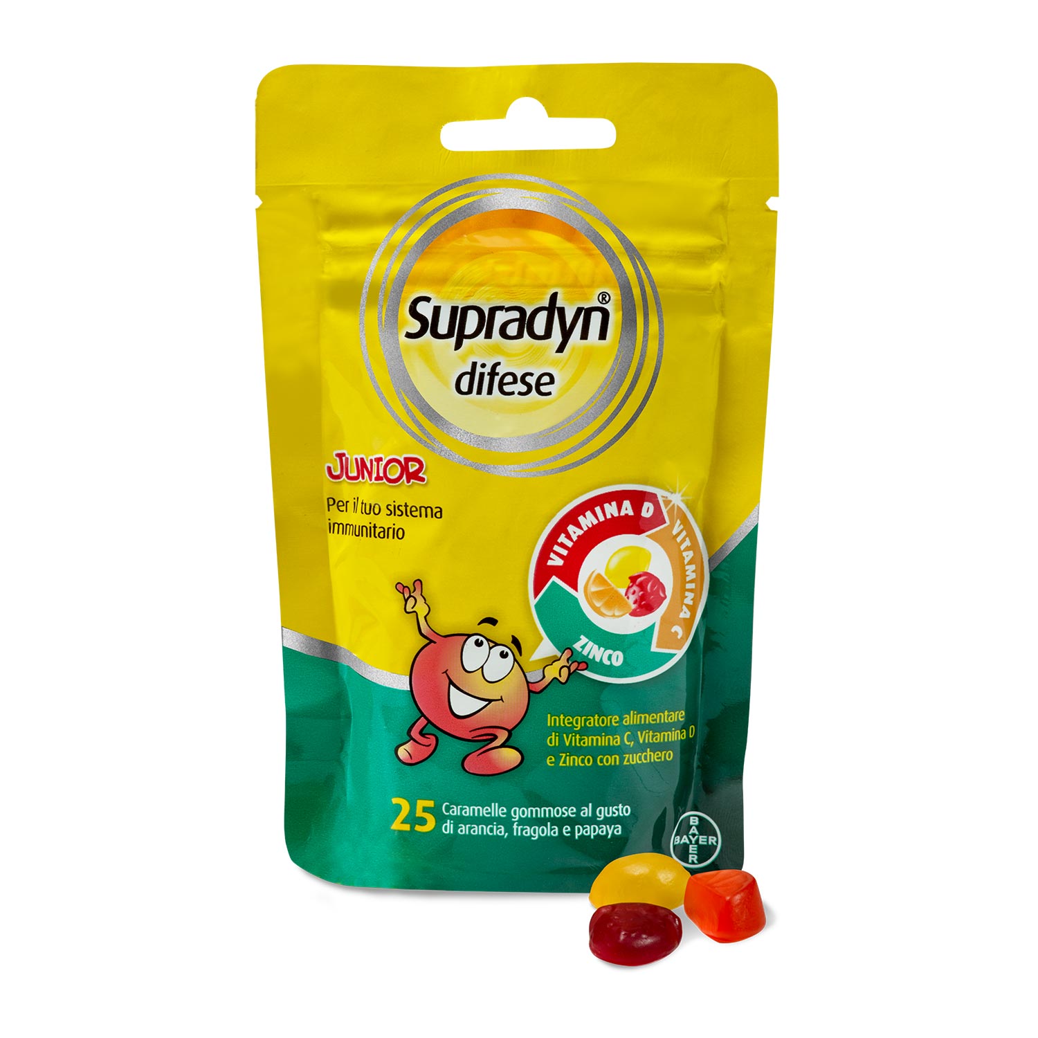 Supradyn Difese Junior Integratore Alimentare 25 Caramelle