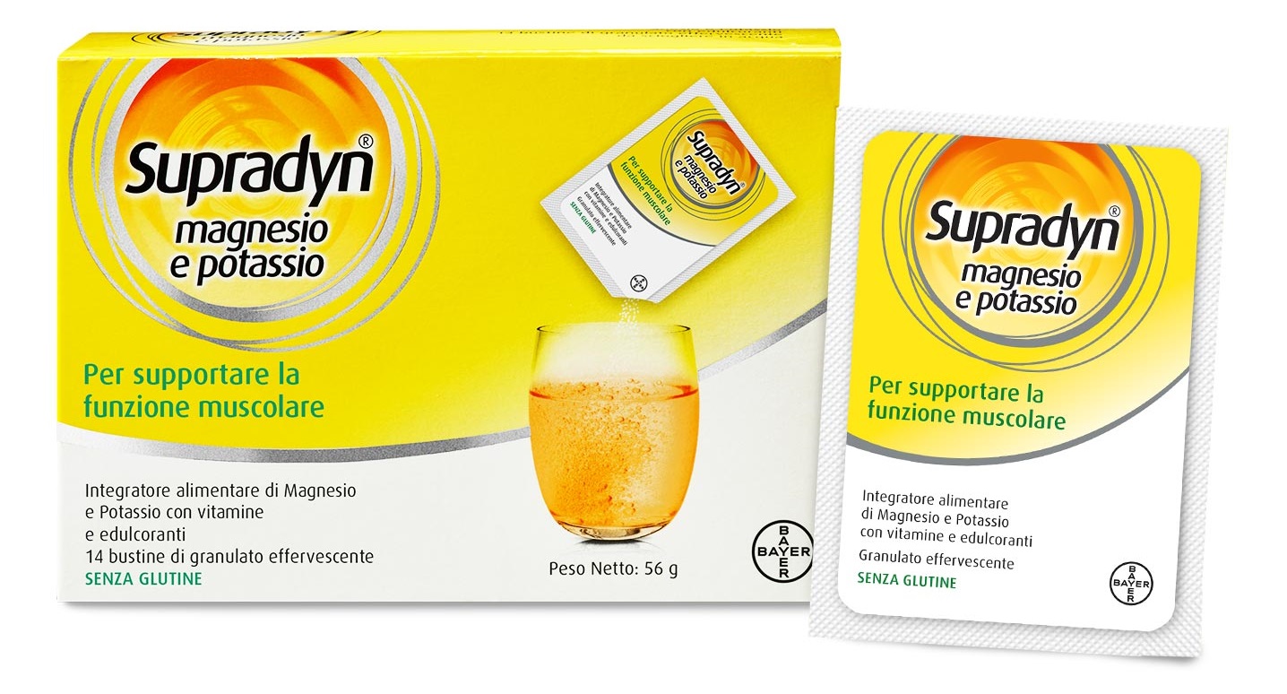 Supradyn Magnesio E Potassio Integratore Alimentare 14 Buste
