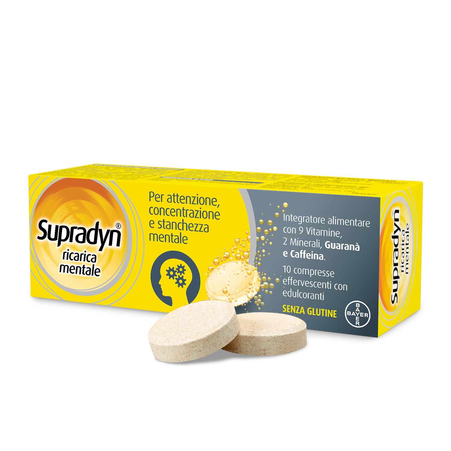 Supradyn Ricarica Mentale Integratore Alimentare 10 Compresse