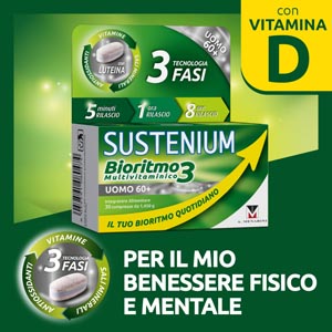 Sustenium Bioritmo3 Uomo 60+ 30 Compresse