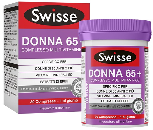 Swisse Donna 65+ Multivitaminico 30 Compresse