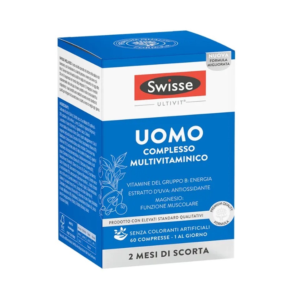 Swisse Multivitaminico Uomo 50+ 30 Compresse