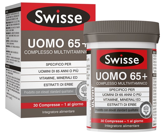 Swisse Uomo 65+ Multivitaminico 30 Compresse