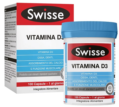 Swisse Vitamina D3 100 Capsule