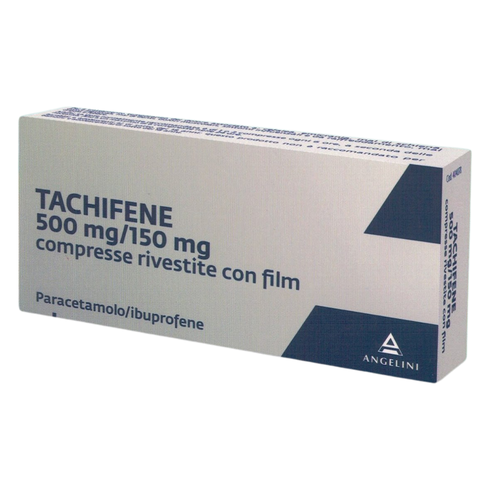 Tachifene 16 Compresse Rivestite 500mg+150mg