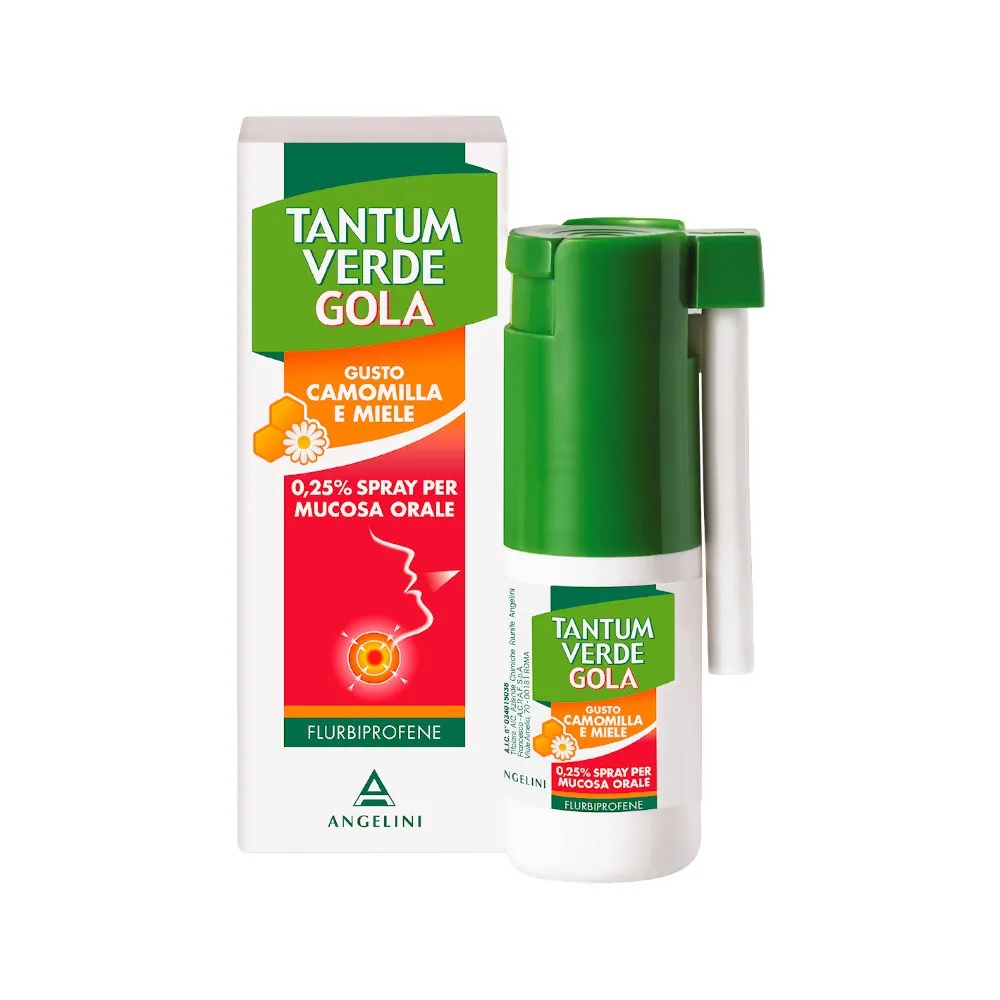 Tantum Verde Gola Camomilla E Miele Per Dolori Gola 15 Ml