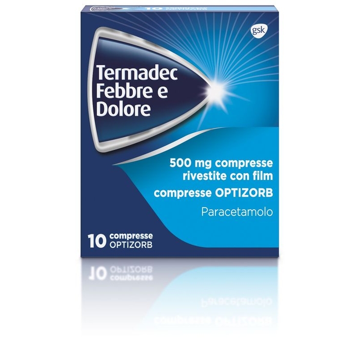Termadec Febbre E Dolore 10 Compresse 500 Mg