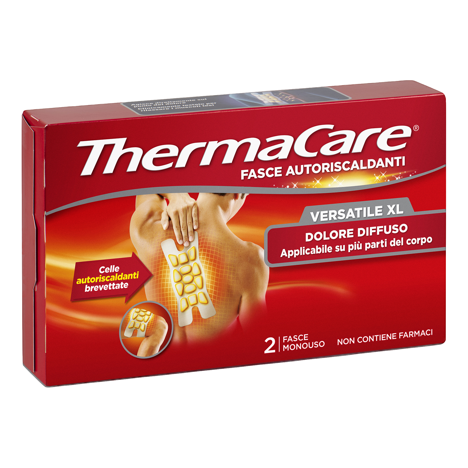 Thermacare Fascia Autoriscaldante Versatile Xl 2 Pezzi