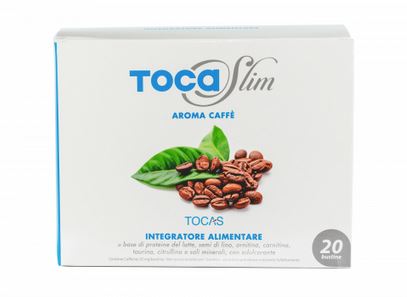 Tocas Tocaslim Integratore Alimentare Gusto Caffè 20 Bustine