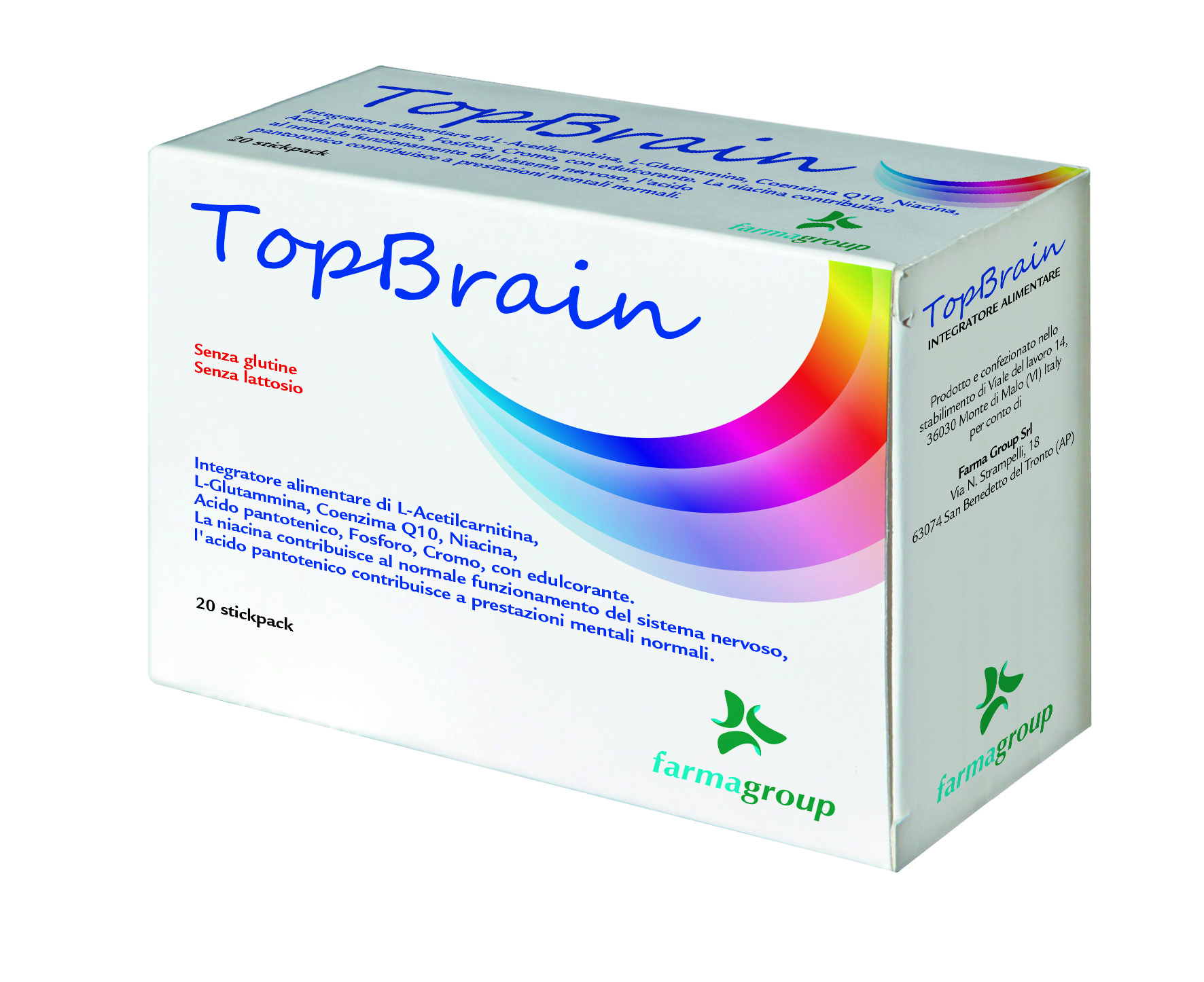 Topbrain Integratore Alimentare 20 Stick