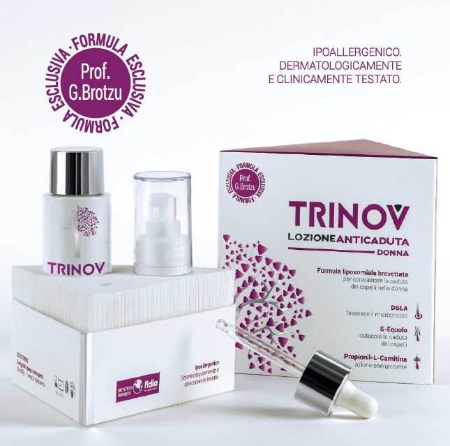 Trinov Lozione Anticaduta Donna Per Caduta Capelli 30 Ml