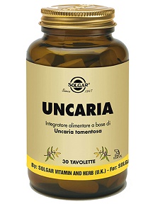 Solgar Uncaria Integratore Alimentare 30 Tavolette