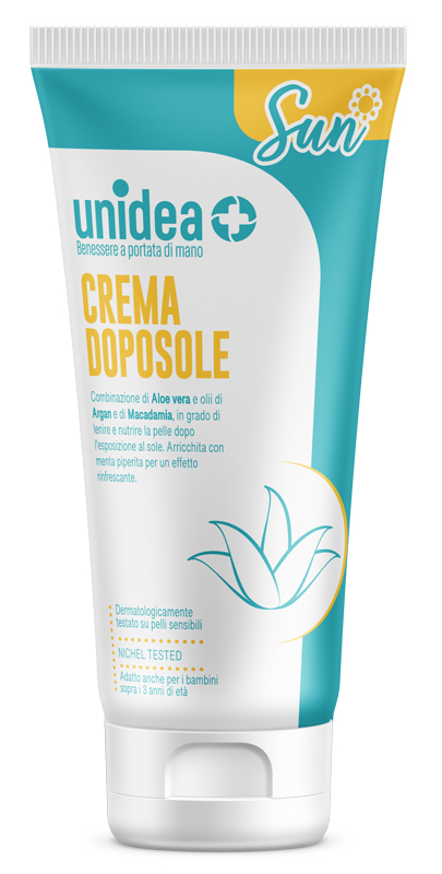Unidea Crema Doposolo Corpo Tubo Da 200 Ml