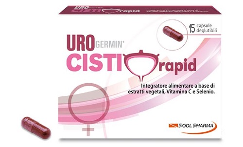 Urogermin Cisti Rapid Integratore Alimentare 15 Capsule