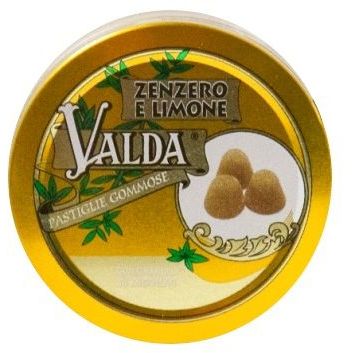 Valda Caramelle Gommose Gusto Zenzero Limone 50 G