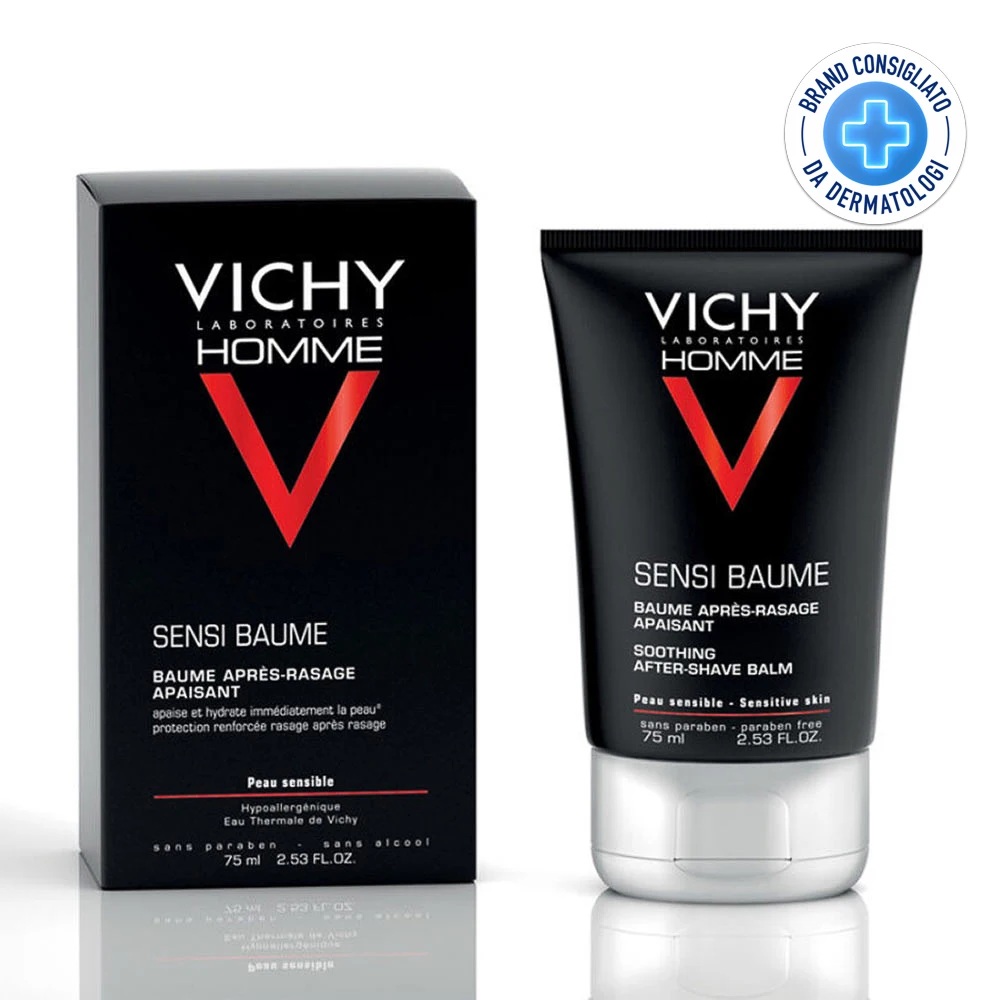 Vichy Homme Sensi Baume Ca Balsamo Dopobarba 75ml