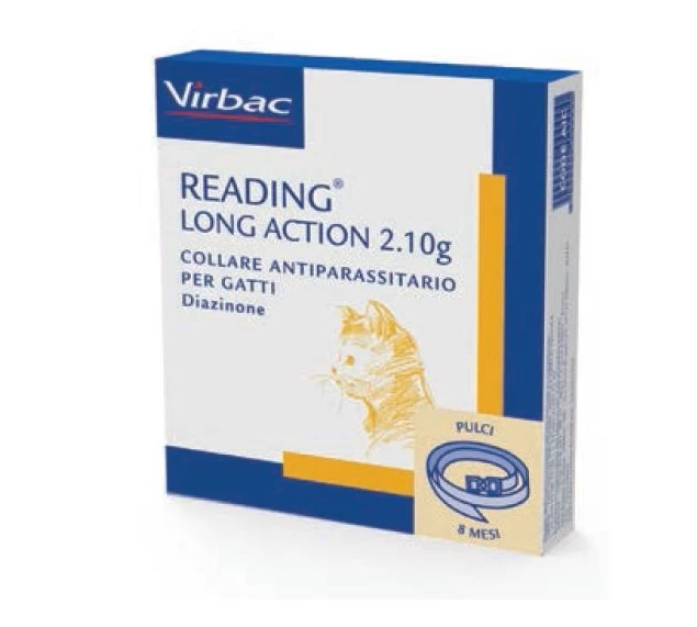 Virbac Reading Long Action Collare Gatti 2,10 Gr