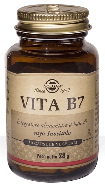 Solgar Vita B7 Integratore Alimentare 50 Capsule