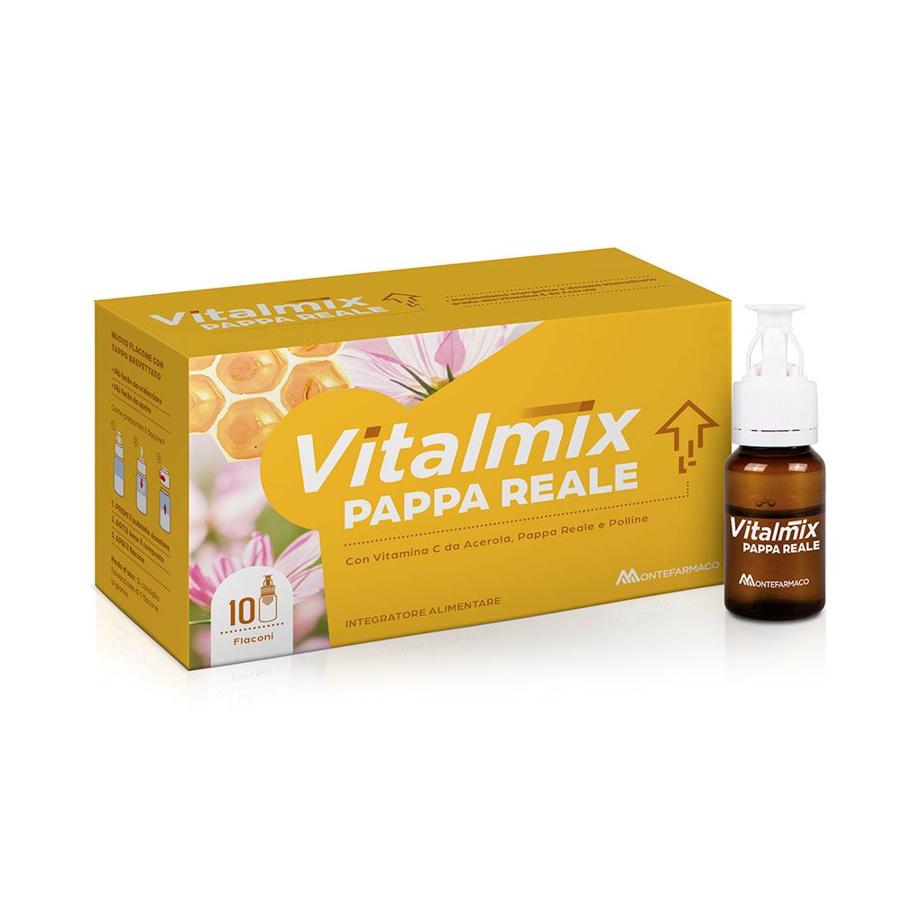 Vitalmix Pappa Reale Integratore Alimentare 12 Flaconcini