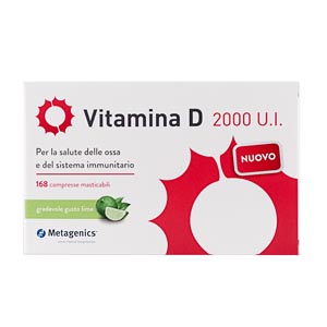 Vitamina D 2000 Ui 168 Compresse