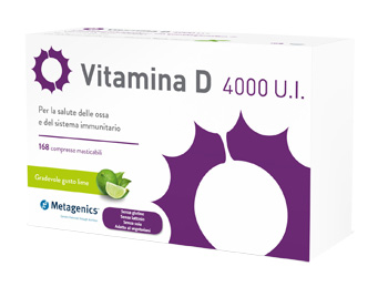 Metagenics Vitamina D 4000ui Integratore 168 Compresse