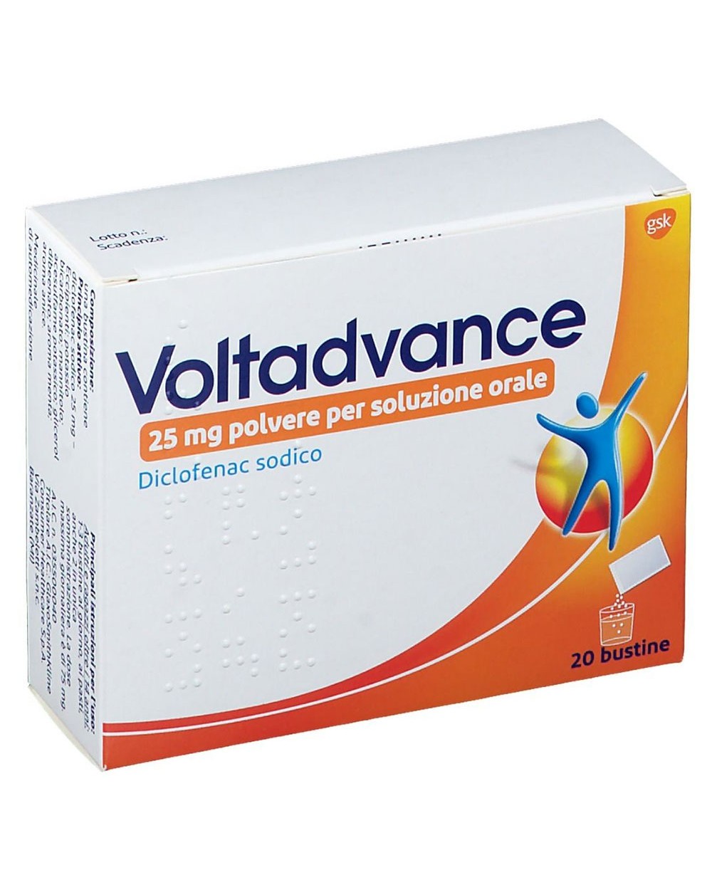 Voltadvance Contro Dolori 20 Bustine 25 Mg