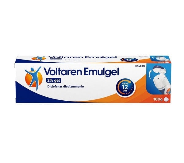 Voltaren Emulgel Gel 100 G 2% Per Dolori Muscolari E Articolari
