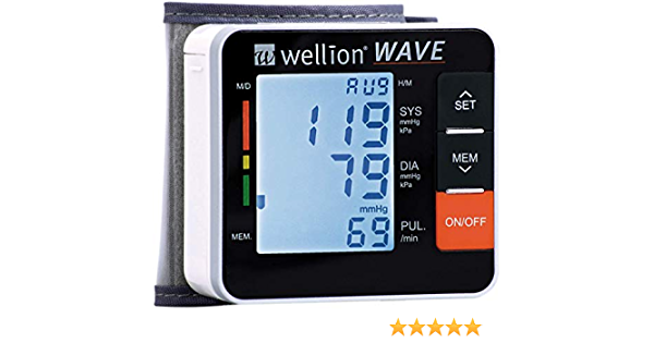 Wellion Wave Sfigmomanometro Per La Pressione Da Polso
