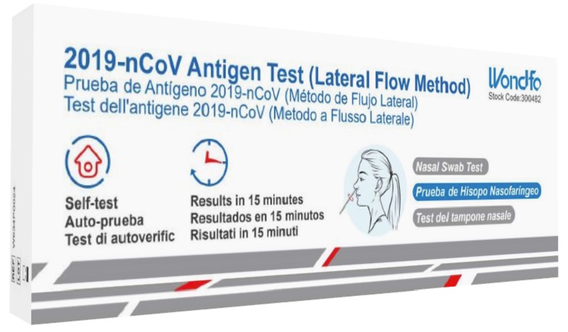 Wondfo 2019-ncov Auto Test Nasale Antigenico Covid 19