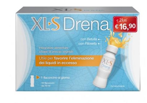 Xl-s Drena 10 Flaconcini
