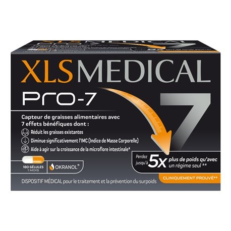 Xl-s Medical Pro 7 Per Ridurre Il Grasso In Eccesso 180 Capsule