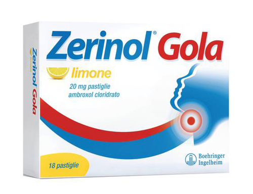 Zerinol Gola Limone 18 Pastiglie